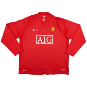 חולצת עבר ארוכה מנצ'סטר יונייטד בית 07/09