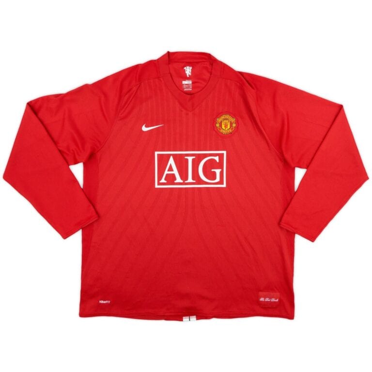 חולצת עבר ארוכה מנצ'סטר יונייטד בית 07/09