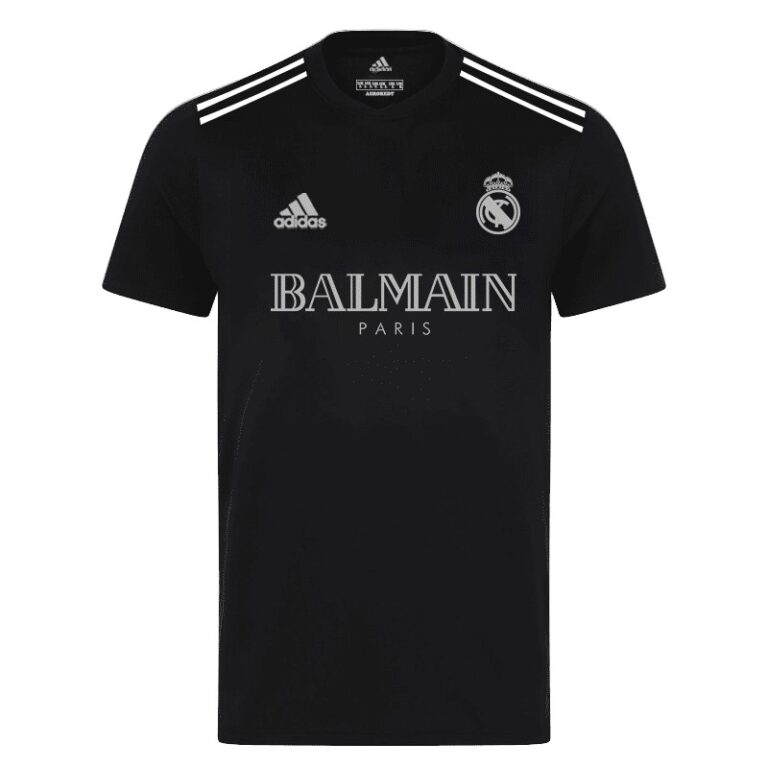 חולצת משחק ריאל מדריד Balmain X שחורה 23/24
