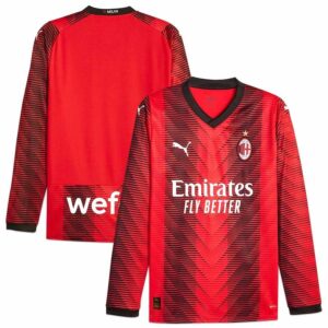 חולצת משחק ארוכה מילאן בית 23/24