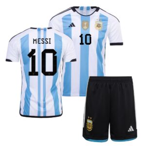 חליפת ילדים ארגנטינה בית 2022 - שלושה כוכבים - ליונל מסי