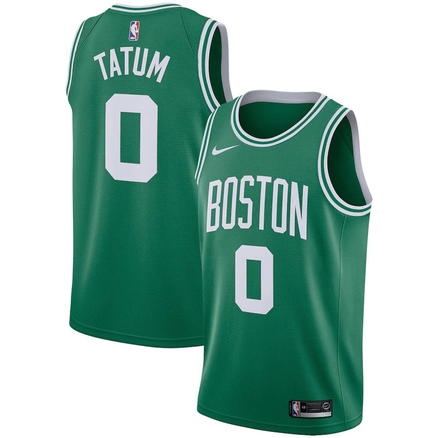 #0 TATUM - גופיית משחק בוסטון סלטיקס מהדורת אייקון ירוקה