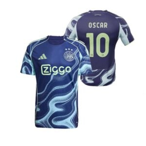 חולצת משחק אייאקס חוץ 25/26 - אוסקר גלוך