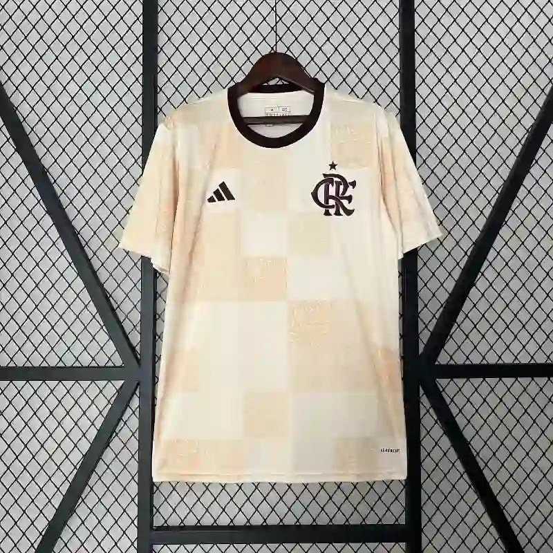 ללא ספונסר - חולצת אימון פלמנגו בהירה 24/25