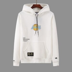 קפוצ'ון לוס אנג'לס לייקרס לבן בשיתוף עם Aape