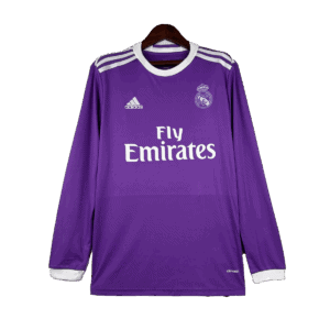 חולצת עבר ריאל מדריד חוץ שרוול ארוך 16/17