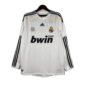 חולצת עבר ריאל מדריד בית שרוול ארוך 09/10