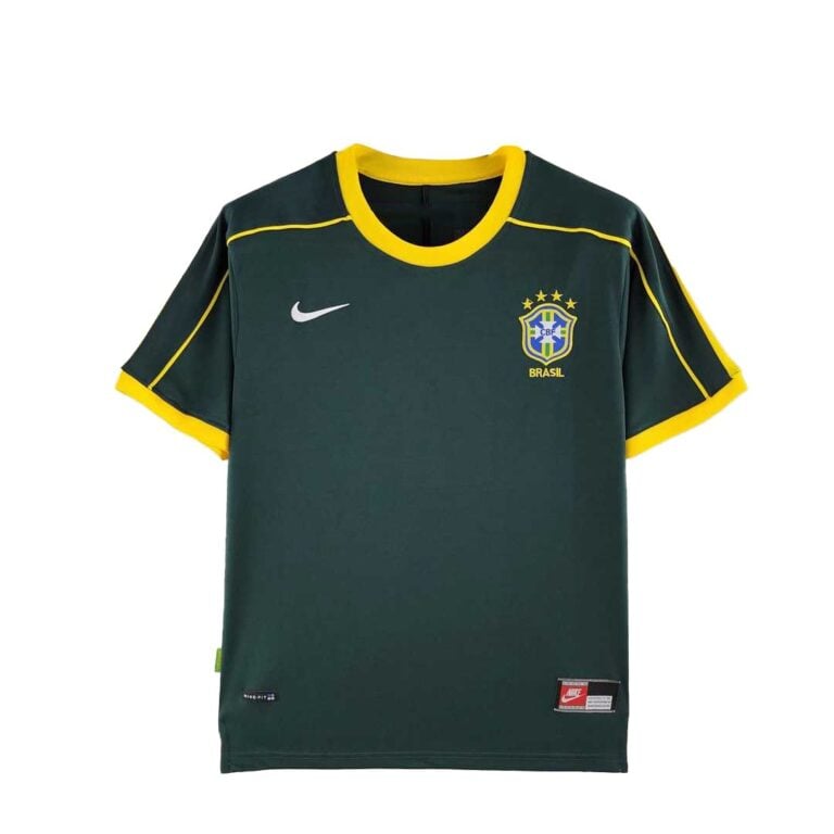 חולצת עבר שוער ברזיל ירוקה 1998