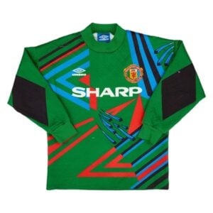 חולצת עבר ארוכה מנצ'סטר יונייטד שוער ירוקה 92/93