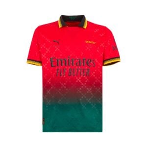 חולצת משחק מילאן רביעית 24/25 אדומה - בשיתוף Off-White