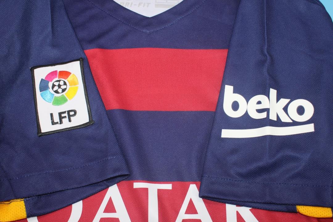 ליגה ספרדית - חולצת עבר ברצלונה בית 15/16 - ליונל מסי