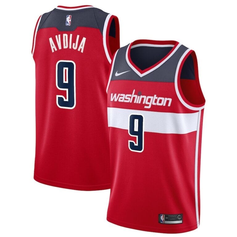 גופיית משחק NBA וושינגטון ויזארדס מהדורת אייקון - דני אבדיה 20/21