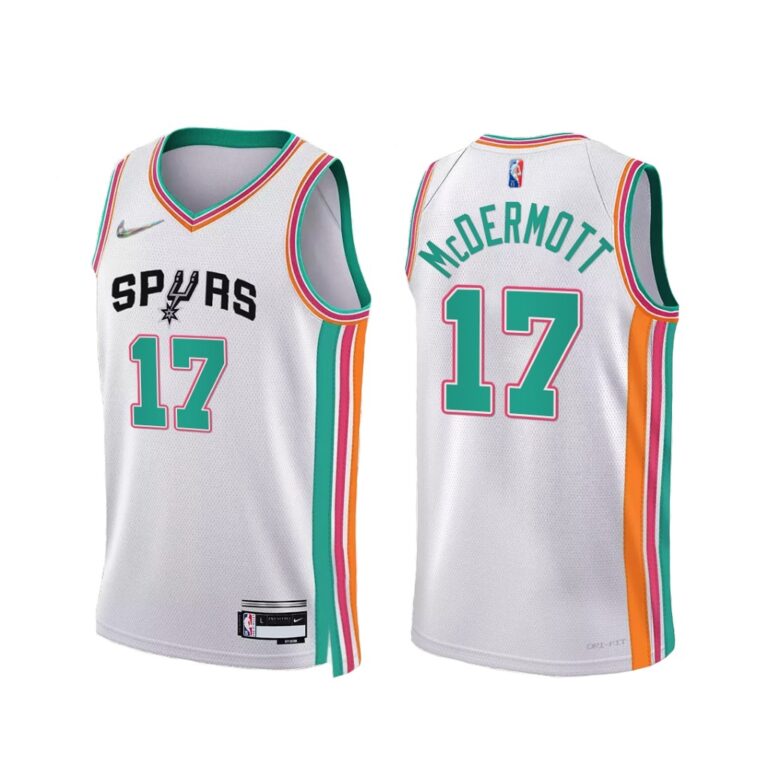 גופיית משחק NBA סן אנטוניו ספרס מהדורת סיטי - דאג מקדרמוט