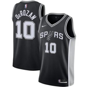 גופיית משחק NBA סן אנטוניו ספרס מהדורת אייקון - דמאר דרוזן