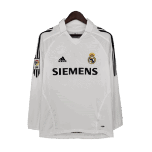 חולצת עבר ריאל מדריד בית שרוול ארוך 05/06