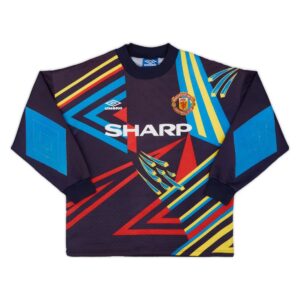 חולצת עבר ארוכה מנצ'סטר יונייטד שוער סגולה 92/93