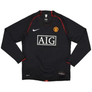 חולצת עבר ארוכה מנצ'סטר יונייטד חוץ 07/08