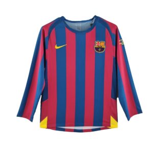 חולצת עבר ברצלונה בית שרוול ארוך 05/06 - גמר ליגת האלופות