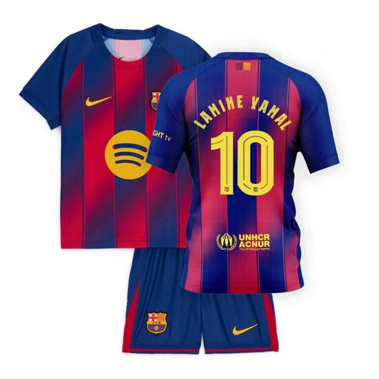 חליפת ילדים ברצלונה בית 25/26 - לאמין ימאל