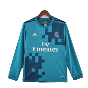 חולצת עבר ריאל מדריד שלישית שרוול ארוך 17/18
