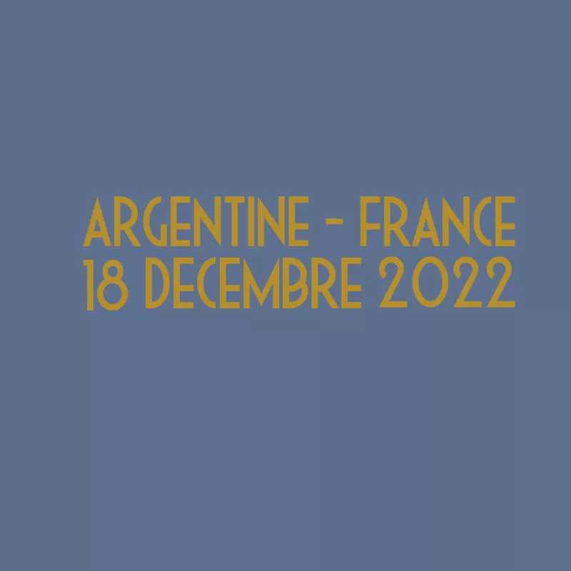 גמר מונדיאל 2022 - חולצת משחק צרפת בית 2022