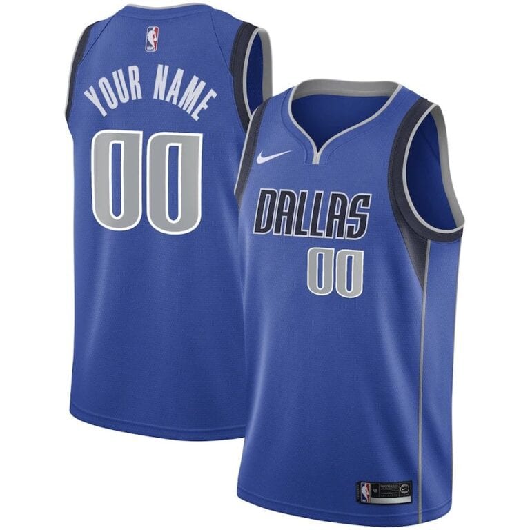 גופיית משחק NBA דאלאס מאבריקס מהדורת אייקון - התאמה אישית 20/21