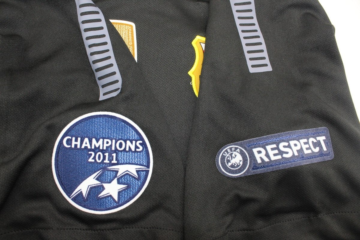 ליגת אלופות - חולצת עבר ארוכה ברצלונה חוץ 11/12 - ליונל מסי