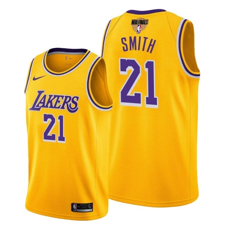 גופיית משחק NBA לוס אנג'לס לייקרס - ג'יי אר סמית' 20/21