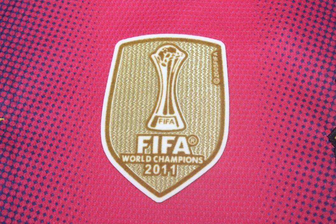 אלופת העולם - חולצת עבר ארוכה ברצלונה בית 12/13 - ליונל מסי