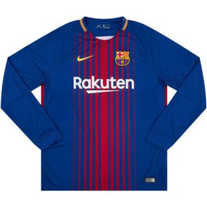 חולצת עבר ברצלונה בית שרוול ארוך 17/18