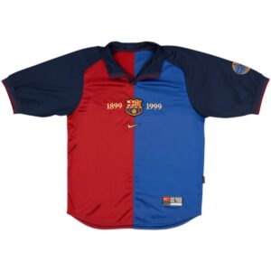 חולצת עבר ברצלונה בית 99/00 - 100 שנה