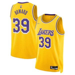 גופיית משחק NBA לוס אנג'לס לייקרס מהדורת 75 שנה - דווייט הווארד