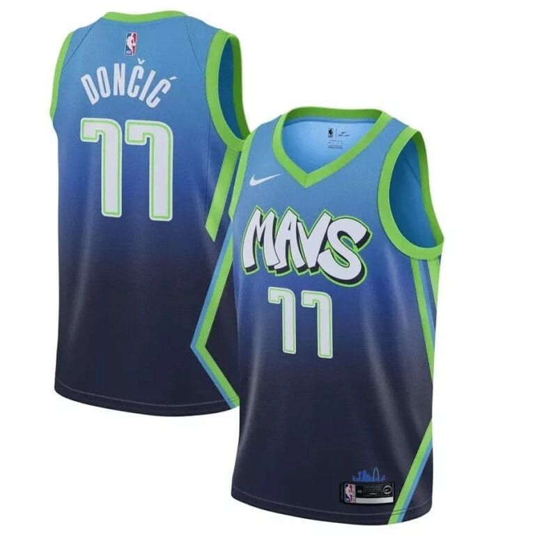 גופיית משחק NBA דאלאס מאבריקס - לוקה דונצ'יץ' 20/21