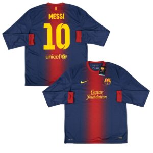 חולצת עבר ארוכה ברצלונה בית 12/13 - ליונל מסי