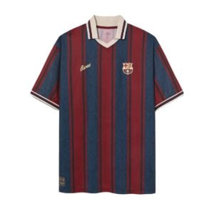 חולצת פולו רטרו ברצלונה מודרניסטה 2025