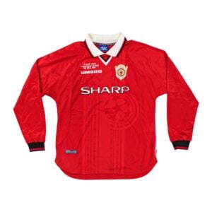 חולצת עבר ארוכה מנצ'סטר יונייטד בית - 99/00 - גמר ליגת האלופות