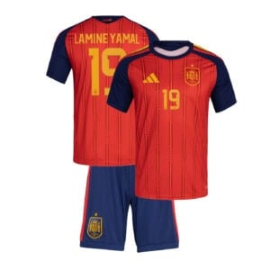 חליפת ילדים ספרד בית – מונדיאל 2026 – לאמין יאמל