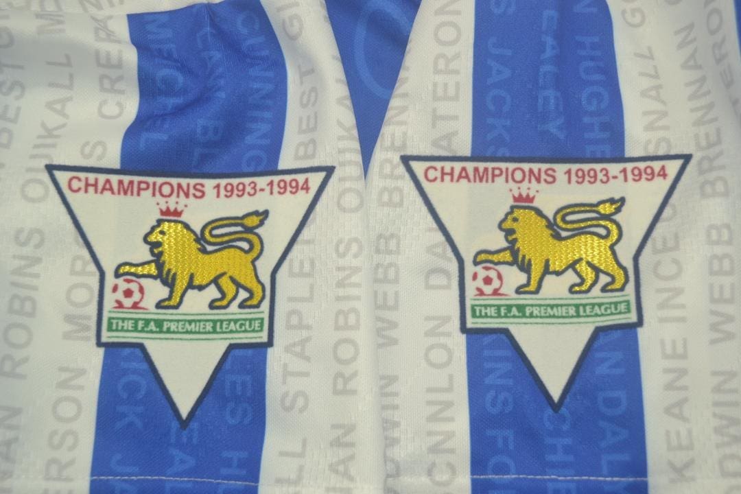 ליגה אנגלית - חולצת עבר מנצ'סטר יונייטד שלישית 94/96