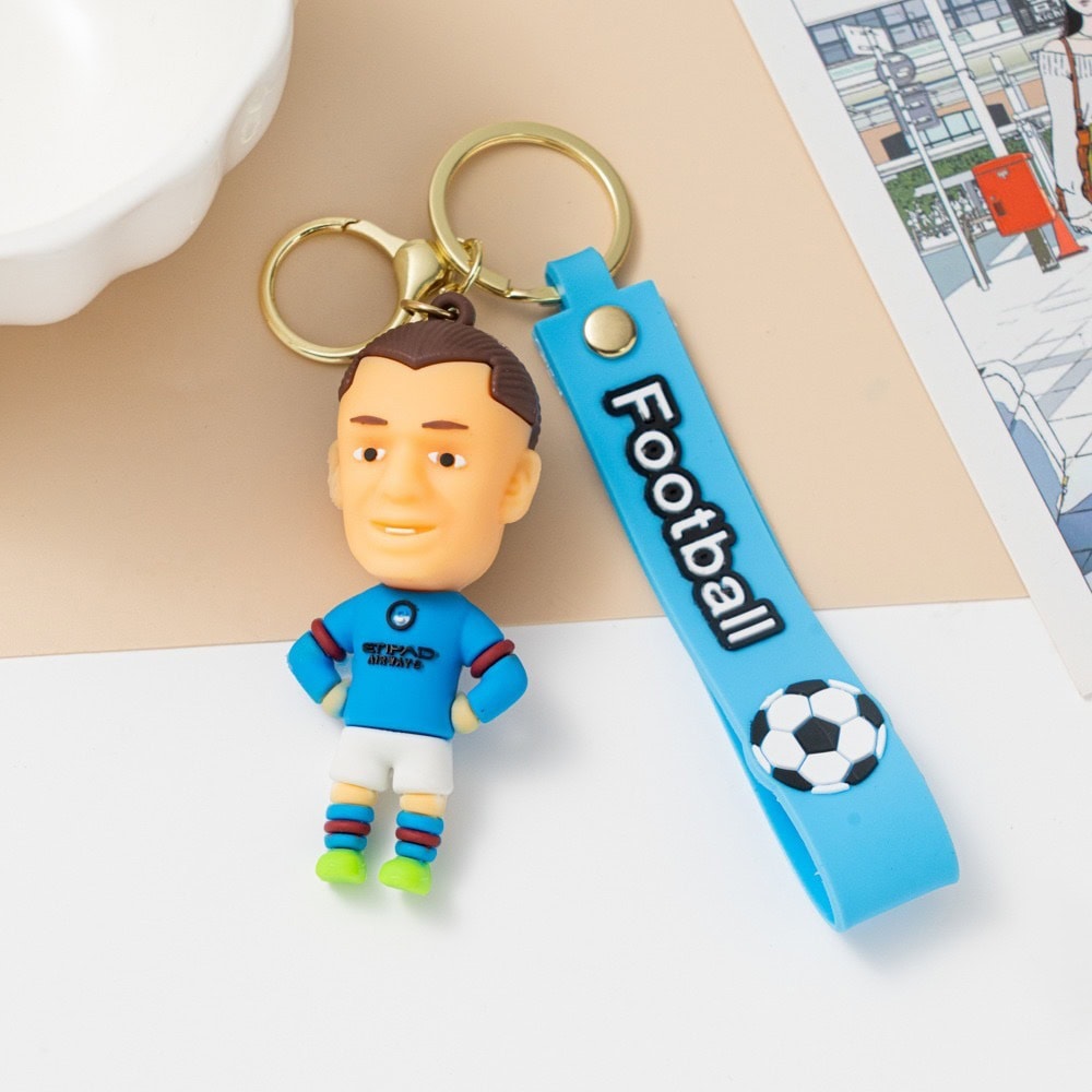 מחזיק מפתחות שחקן מנצסטר סיטי