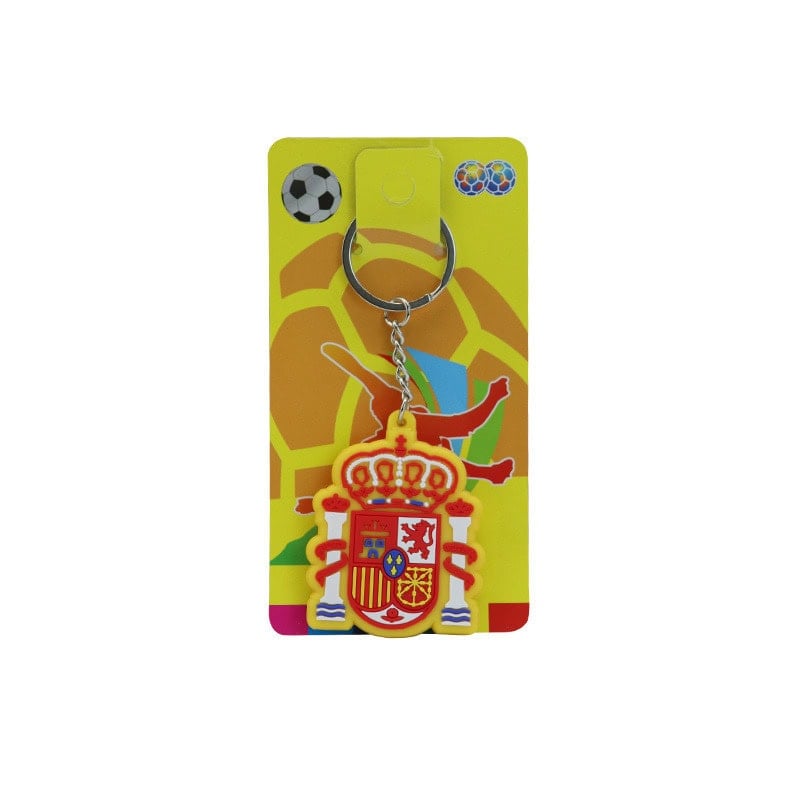 מחזיק מפתחות נבחרת ספרד גומי
