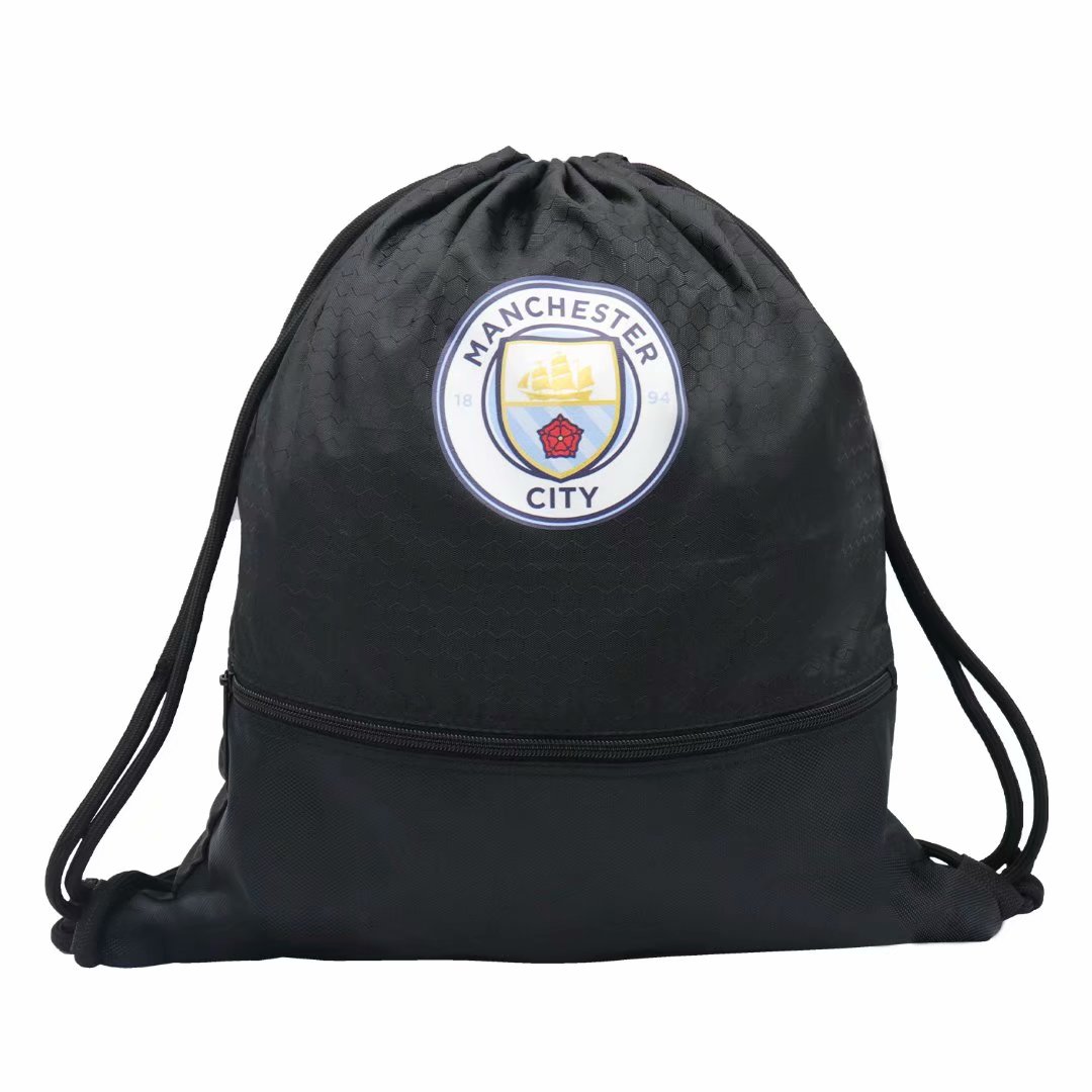 תיק שרוכים שחור מנצסטר סיטי