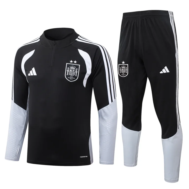 אימונית ספרד שחורה (שני כוכבים) – מונדיאל 2026 – סט מלא